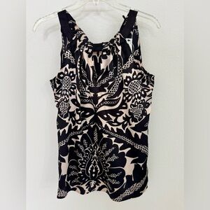 NWT Limited Black & Gold Dressy Top Sz Small